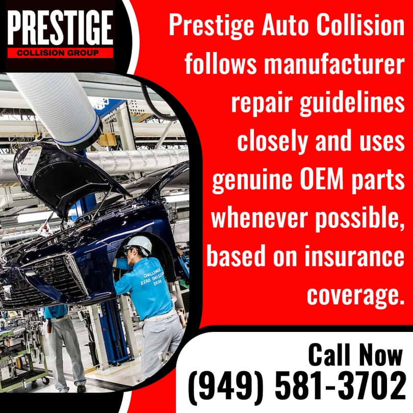 Manufacturer repair guidelines