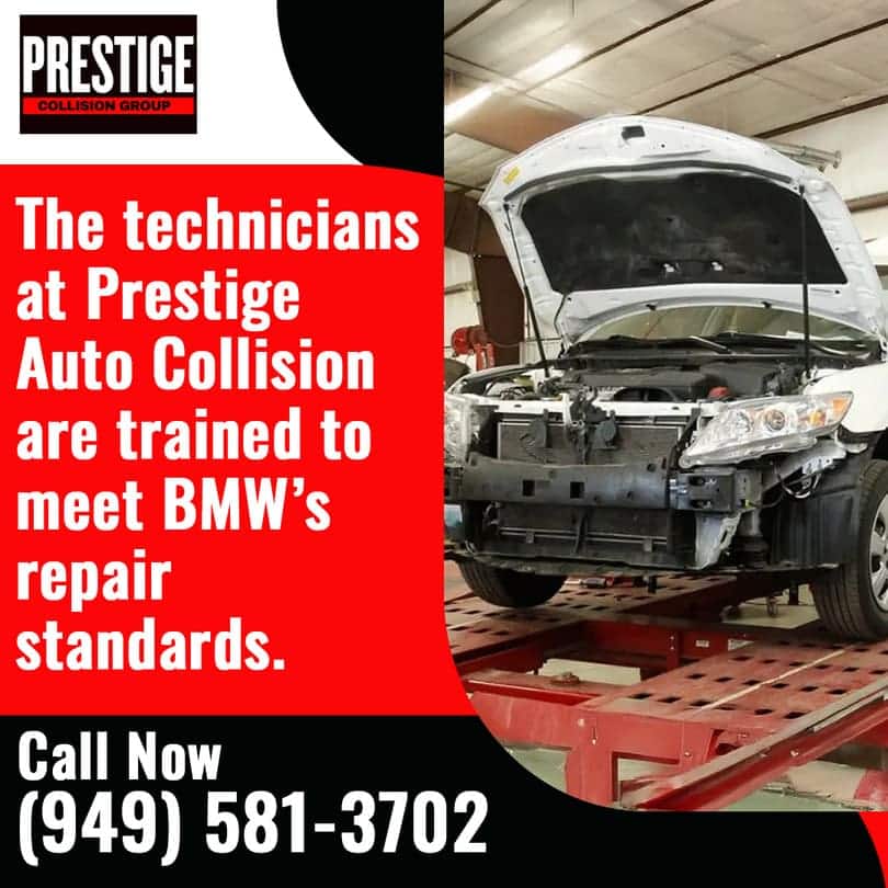 Prestige Auto Collision BMW repair standards
