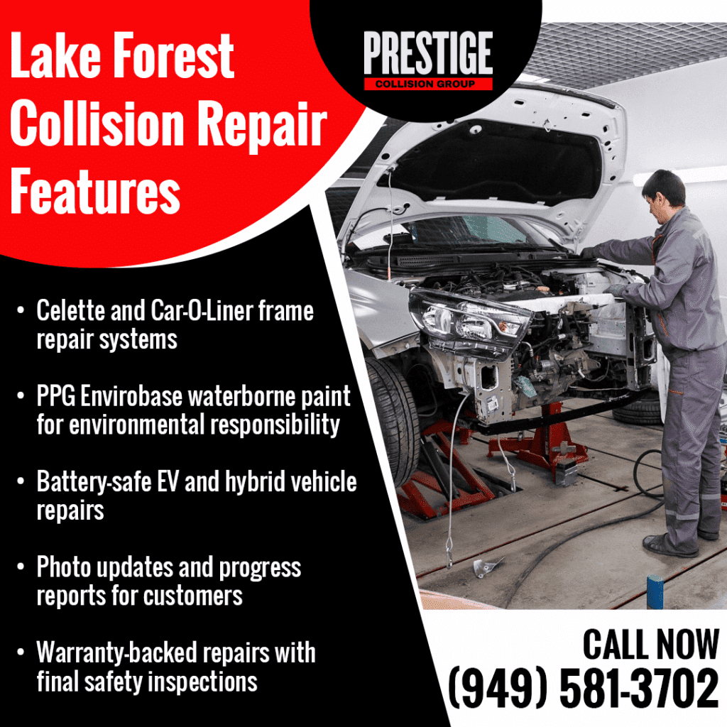 Lake Forest Collision Repair Features
