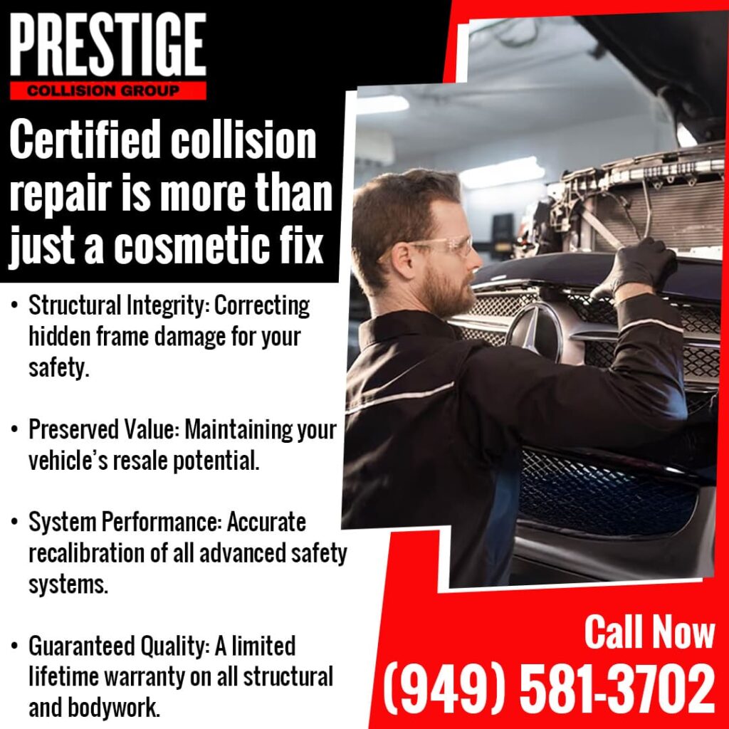 Prestige Auto Collision certified collision repair