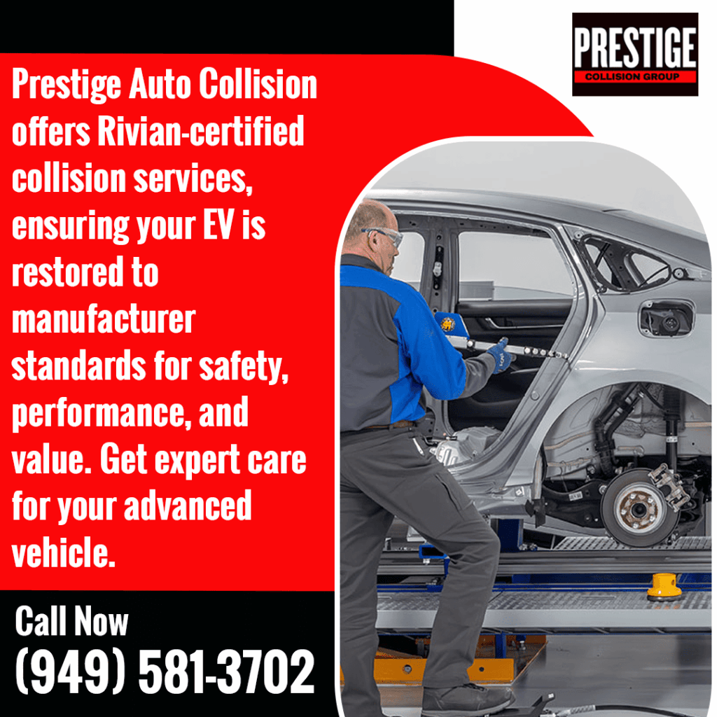 Rivian-certified collision services