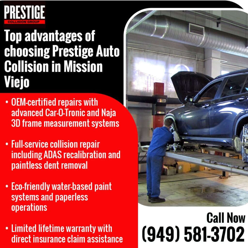 advantage of choosing Prestige Auto Collision
