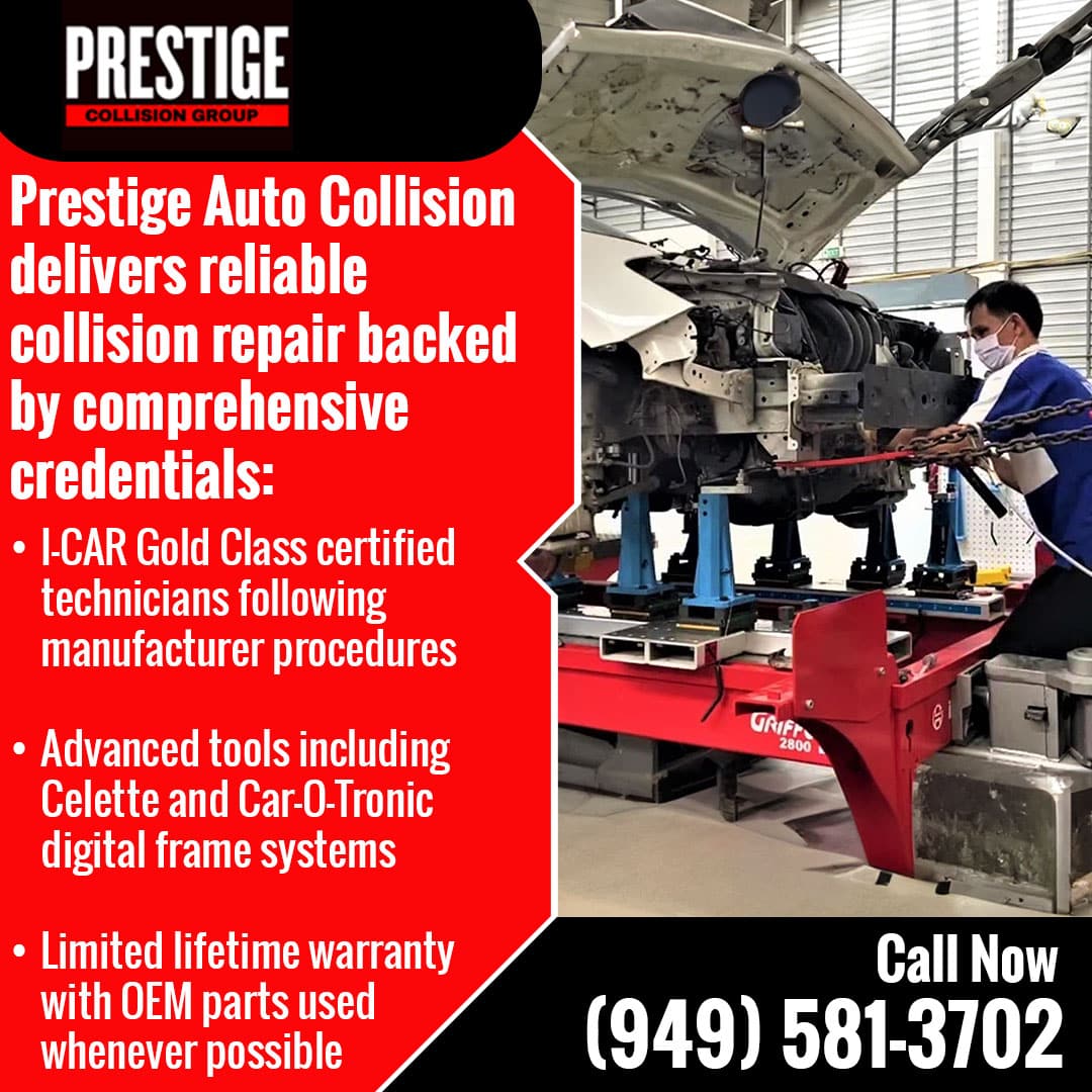 How Prestige Auto Collision Ensures Your Vehicle is Restored Correctly ...