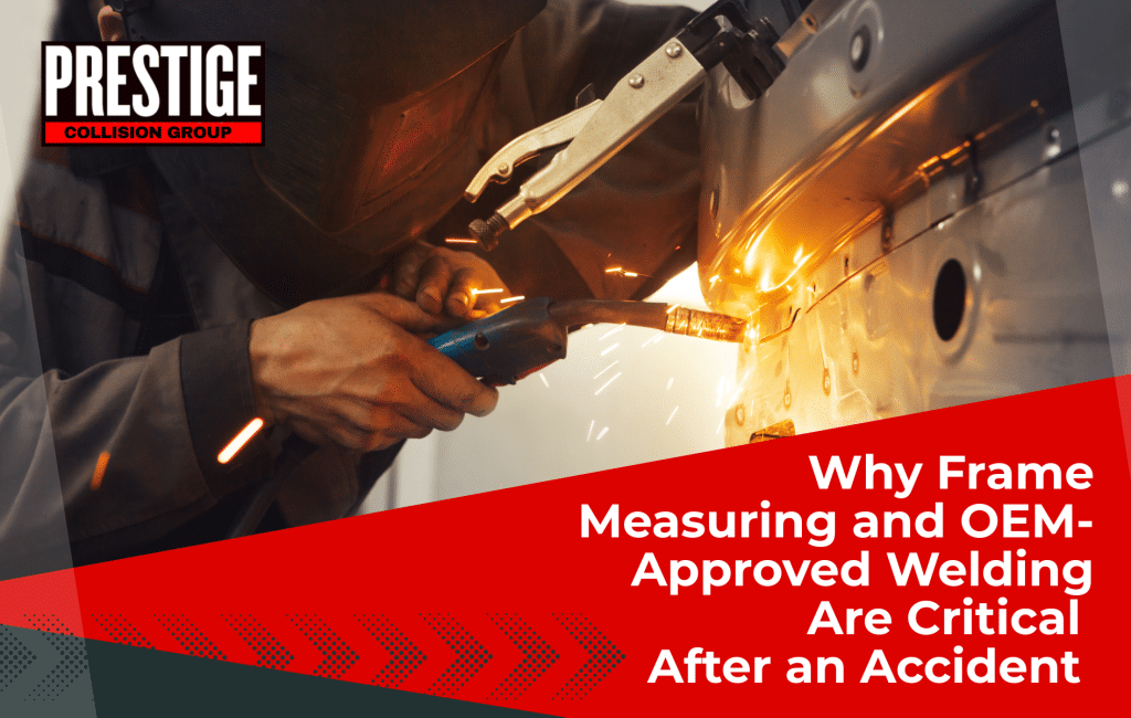 Why Frame Measuring and OEM-Approved Welding Are Critical After an Accident