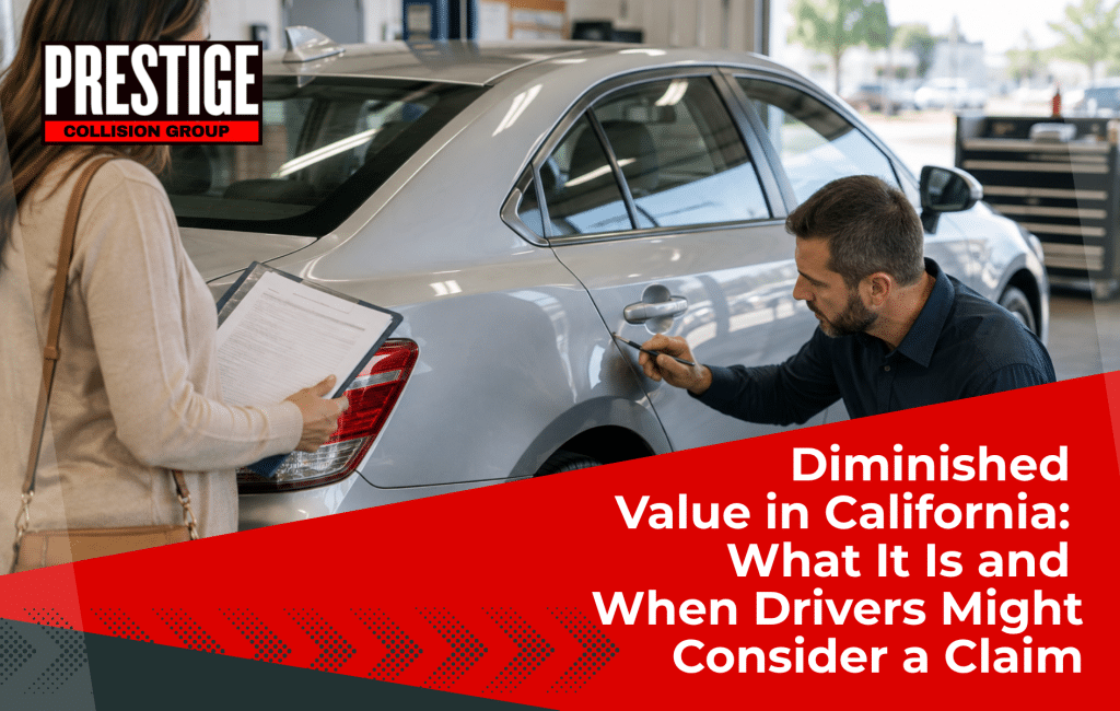 Diminished Value in California What It Is and When Drivers Might Consider a Claim